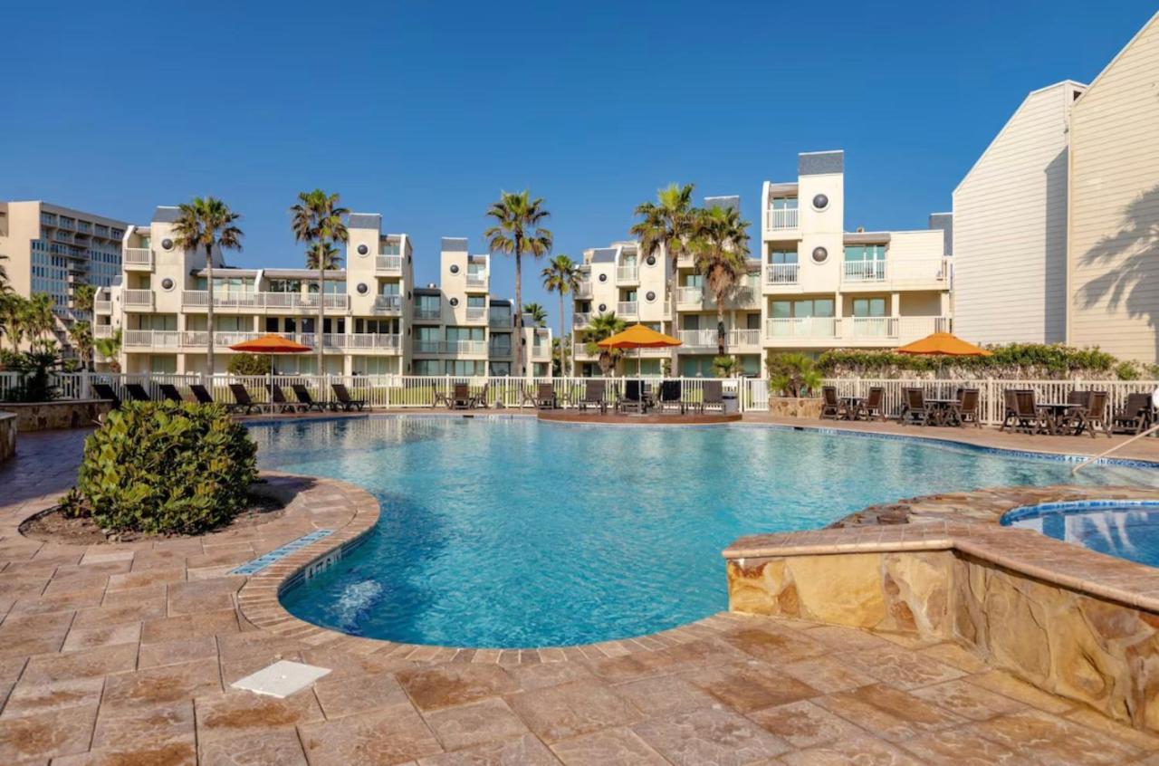 New Stunning Ocean-View Beachfront Resort, Heated Pool! 사우스 파드레 아일랜드 외부 사진